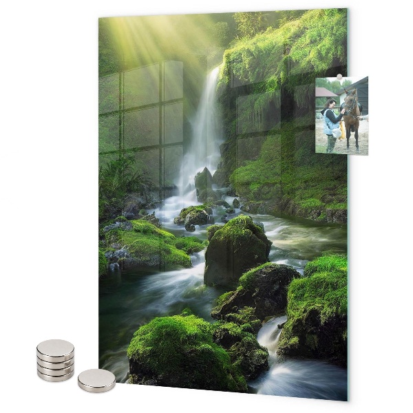 Memo board Stone waterfall