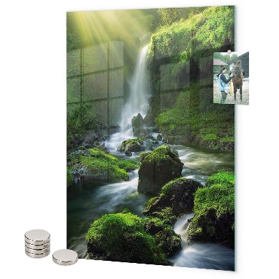 Memo board Stone waterfall