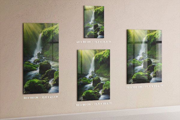 Memo board Stone waterfall