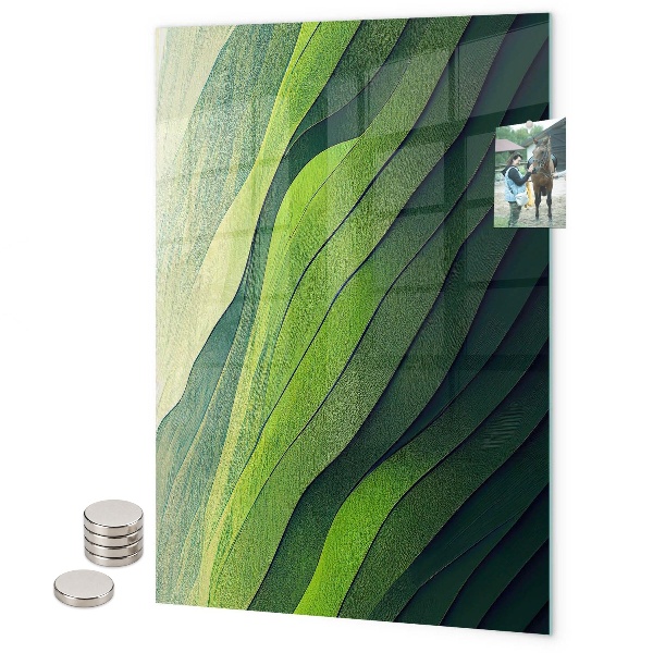Notice board Dark floral
