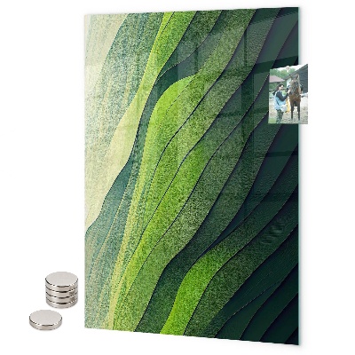 Notice board Dark floral