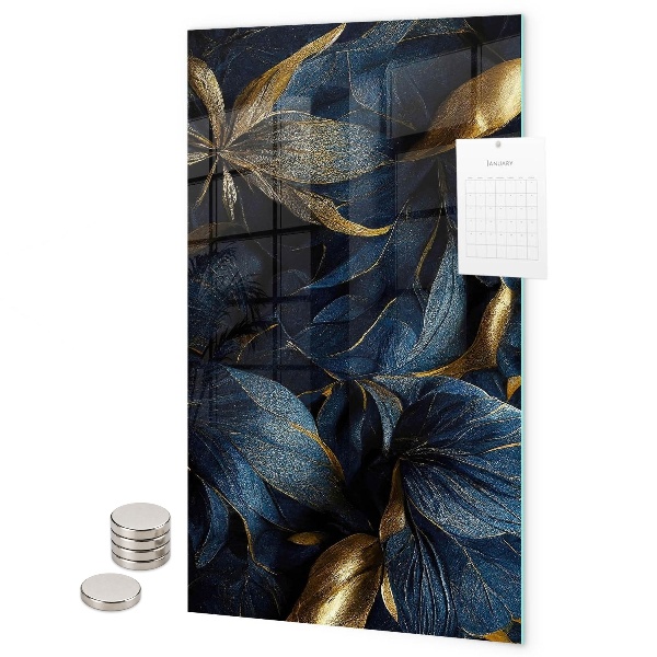 Notice board Dark floral