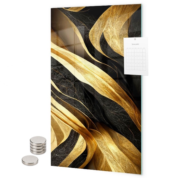 Memo board Yellow abstraction