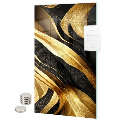 Memo board Yellow abstraction