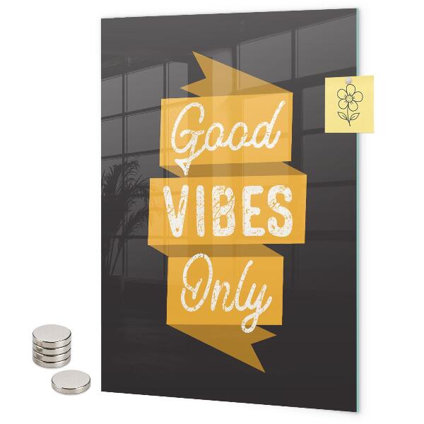 Memo board Good vibes