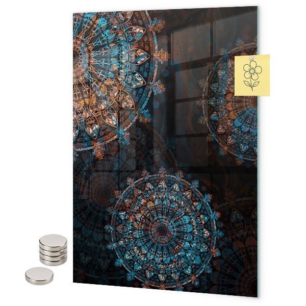 Memo board Colorful mandalas