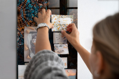Memo board Colorful mandalas