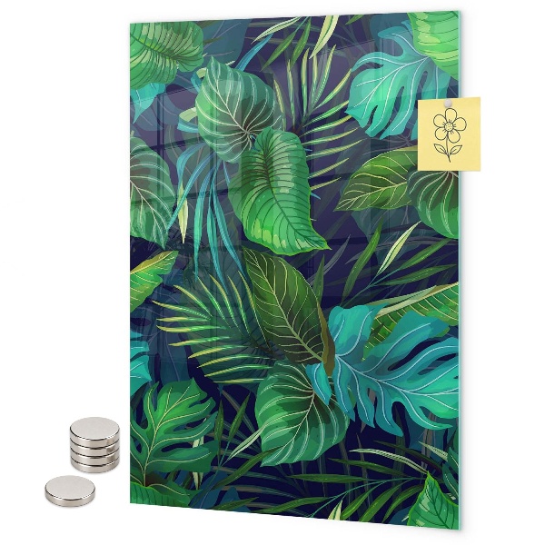 Notice board Exotic leaves