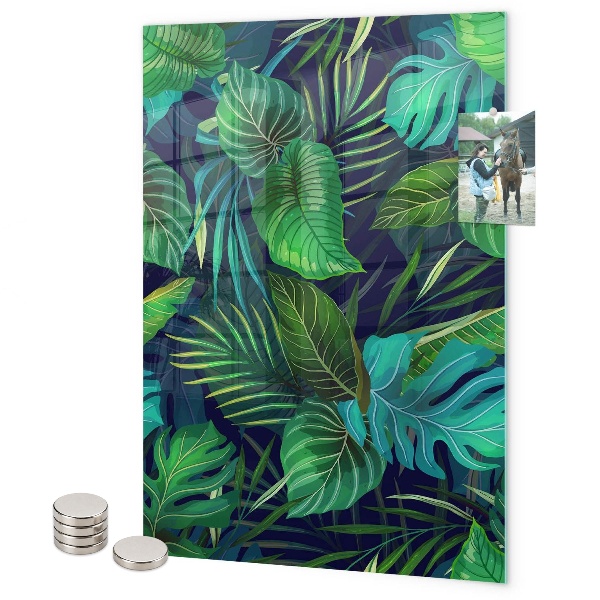 Notice board Exotic leaves