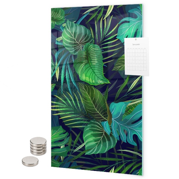 Notice board Exotic leaves