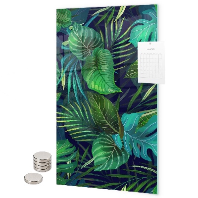 Notice board Exotic leaves
