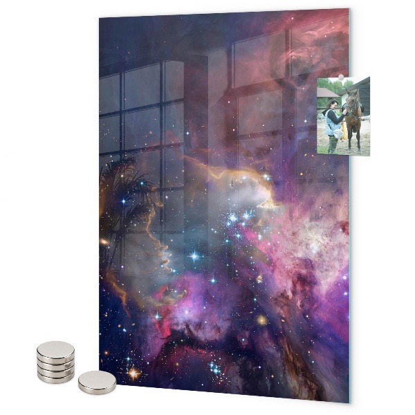 Memo board Space galaxy