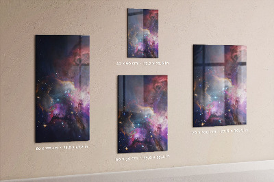 Memo board Space galaxy
