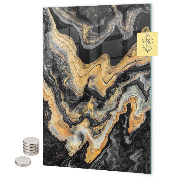 Notice board Golden marble