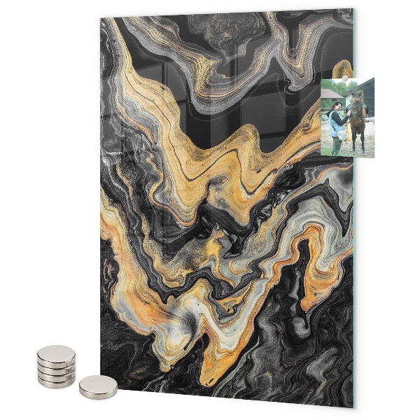 Notice board Golden marble