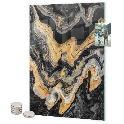 Notice board Golden marble