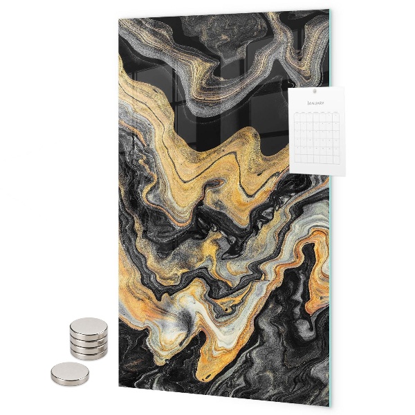 Notice board Golden marble