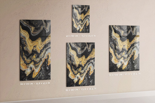 Notice board Golden marble