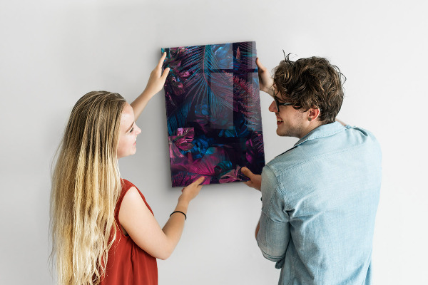 Memo board Tropical leaves