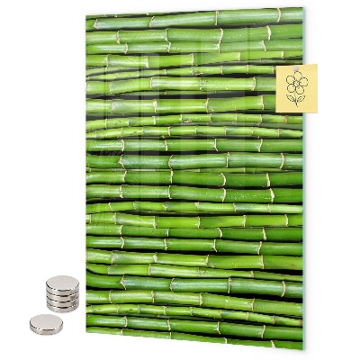 Memo board Green bamboo