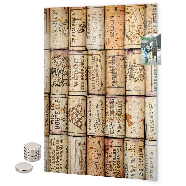 Memo board Green bamboo