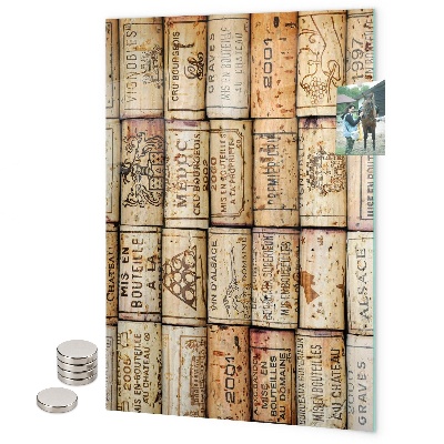 Memo board Green bamboo