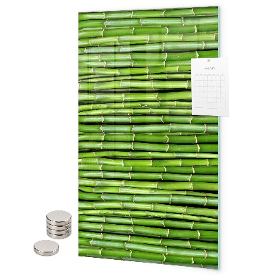 Memo board Green bamboo