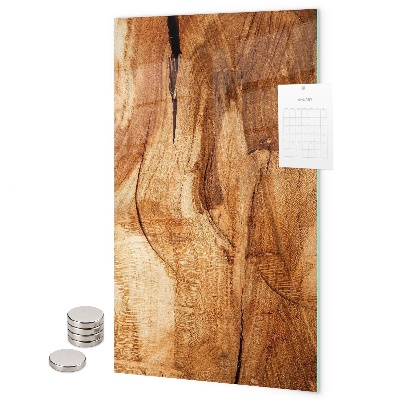 Notice board Natural wood
