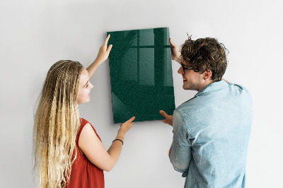 Dry erase board magnetic Stylish board for photos and notes