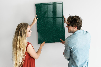 Dry erase board magnetic Stylish board for photos and notes