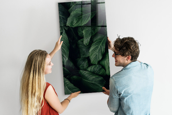 Dry erase board magnetic Green board for notes and photos