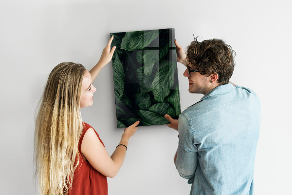 Dry erase board magnetic Green board for notes and photos