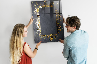 Magnetic dry erase board A stylish board for notes and photos