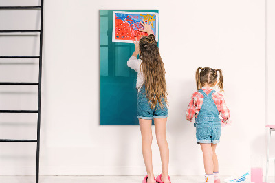 Magnetic dry erase board Modular board for notes and photos