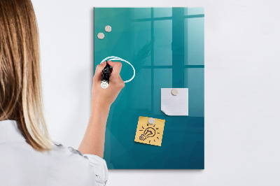 Magnetic dry erase board Modular board for notes and photos