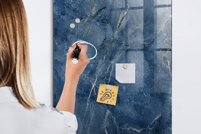 Magnetic dry erase board Modern board for notes and photos