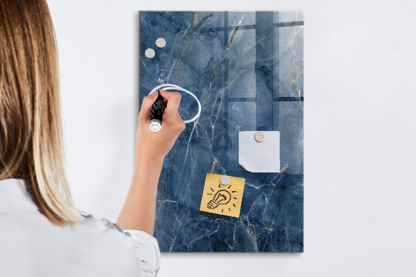 Magnetic dry erase board Modern board for notes and photos
