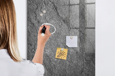 Dry erase board magnetic Modern board for notes and photos