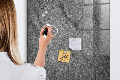 Dry erase board magnetic Modern board for notes and photos