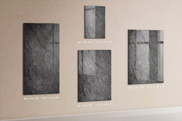 Dry erase board magnetic Modern board for notes and photos