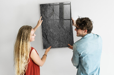 Dry erase board magnetic Modern board for notes and photos