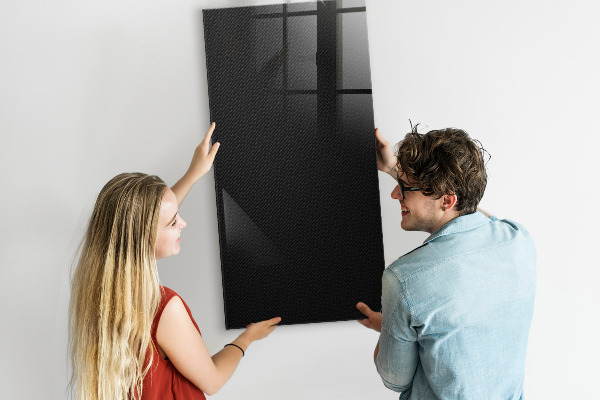 Magnetic dry erase board Stylish board for photos and notes