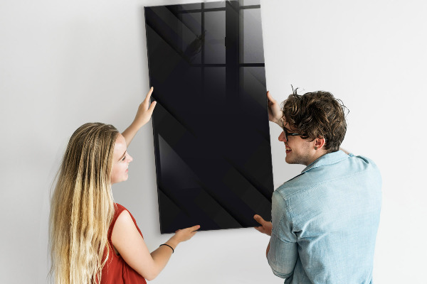Dry erase board magnetic Modern board for notes and photos