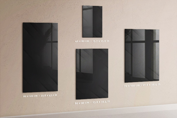 Dry erase board magnetic Modern board for notes and photos