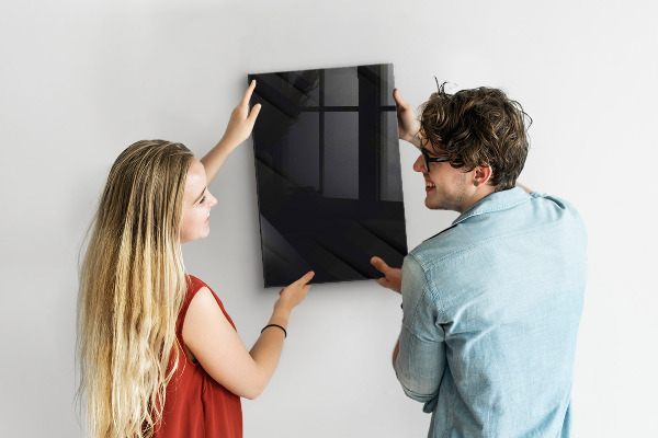 Dry erase board magnetic Modern board for notes and photos