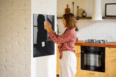 Dry erase board magnetic Modern board for notes and photos