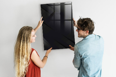 Dry erase board magnetic Modern board for notes and photos