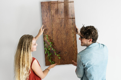 Magnetic dry erase board Stylish board for photos and notes