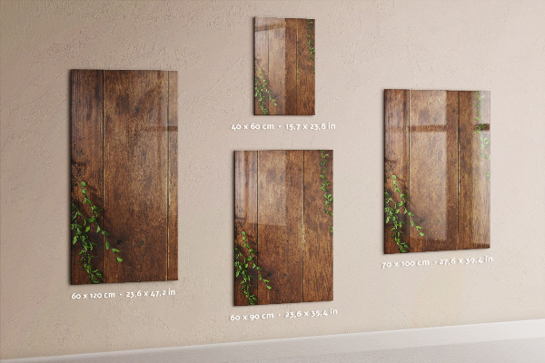 Magnetic dry erase board Stylish board for photos and notes