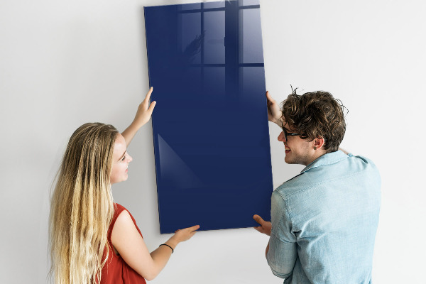 Magnetic dry erase board Magnetic board for photos and notes